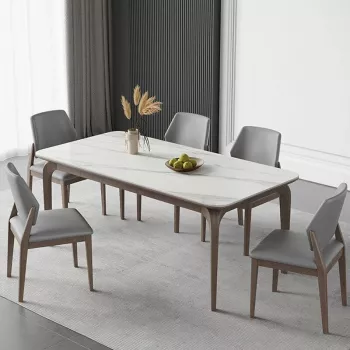 Luxury Minimalist Dining Table Set for Home & Meetings