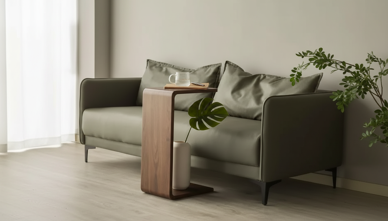 Walnut Coffee or Side Table: Modern Luxury Styling Guide