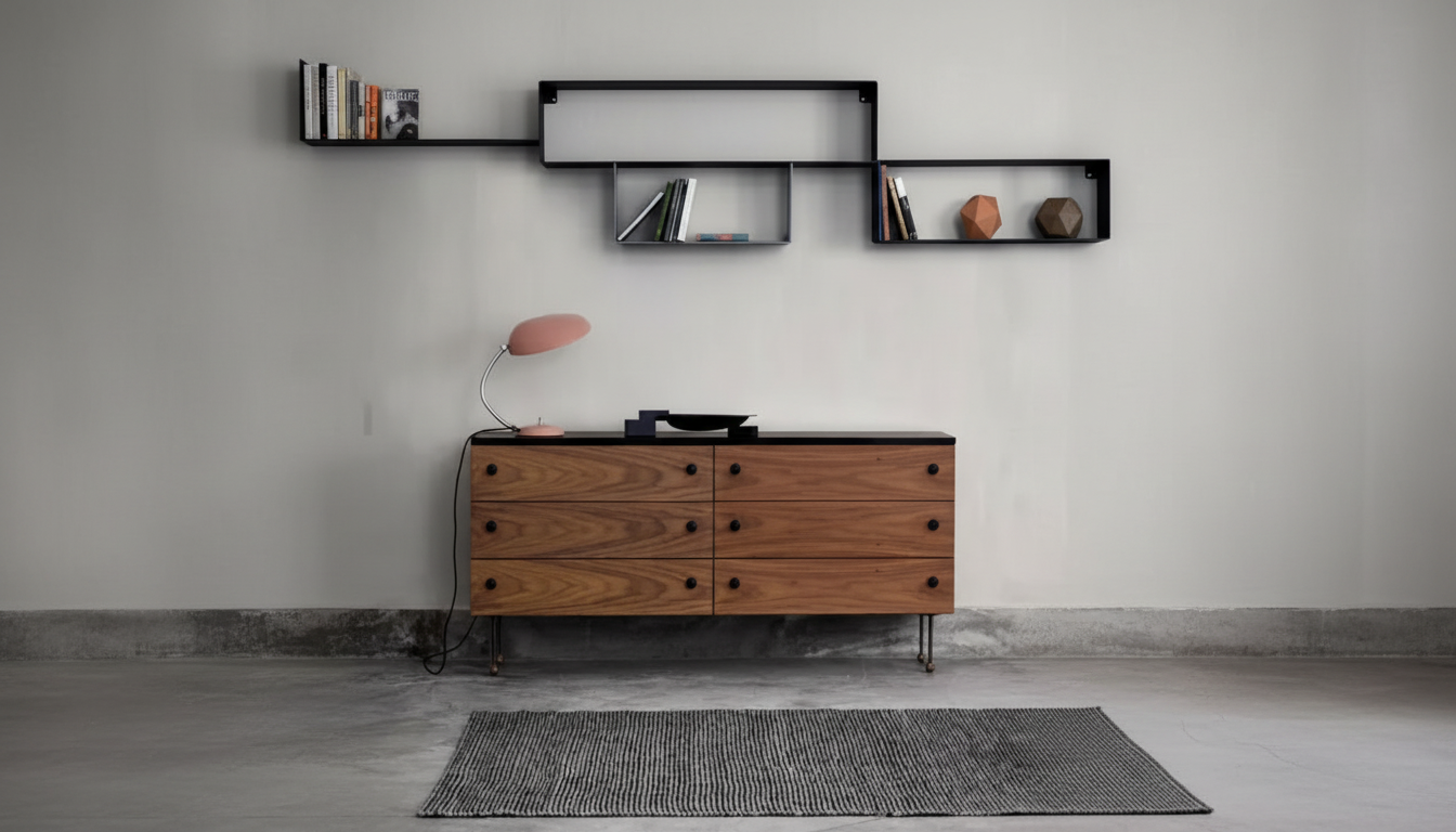 Modern Wood 6-Drawer Dresser for Calm, Tidy Bedrooms