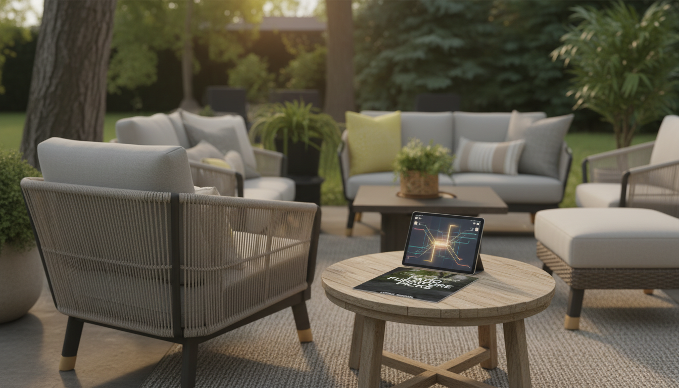 Outdoor Patio Furniture Guide: Styles, Materials + AI